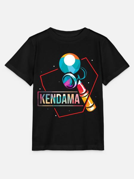 Spritziger Kendama Trickvariation - Stanley/Stella Kinder T-Shirt MINI CREATOR  - Schwarz