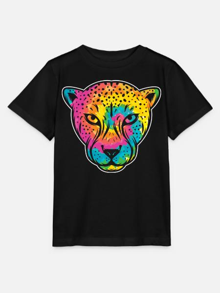 Gepardenflüsterer Wildtier Tierpfleger - Stanley/Stella Kinder T-Shirt MINI CREATOR  - Schwarz