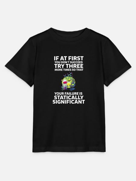 Wissenschaft Wissenschaftler - Stanley/Stella Kinder T-Shirt MINI CREATOR  - Schwarz