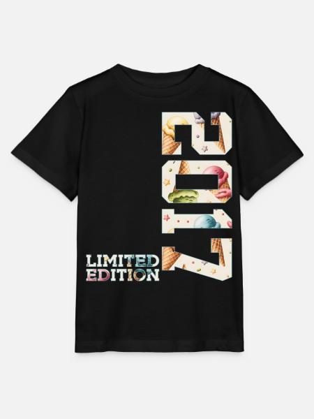 SOMMER LIMITED EDITION 2017 EIS 9. GEBURTSTAG - Stanley/Stella Kinder T-Shirt MINI CREATOR - Schwarz
