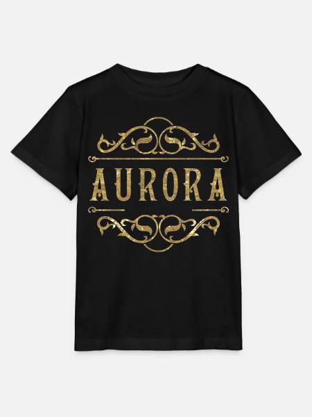 Aurora - Stanley/Stella Kinder T-Shirt MINI CREATOR - Schwarz