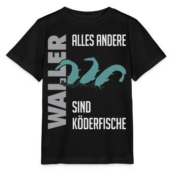 Wels fischen Kampf mit dem starken Wels - Stanley/Stella Kinder T-Shirt MINI CREATOR  - Schwarz - Vorne - Mikhail (115cm)