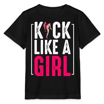 kickboxing - T-shirt bio MINI CREATOR Stanley/Stella Enfant - noir - Devant - Mikhail (115cm)