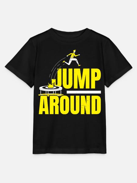 Trampolinspringen Trampolin Trampolin Trampolinspr - Stanley/Stella Kinder T-Shirt MINI CREATOR - Schwarz