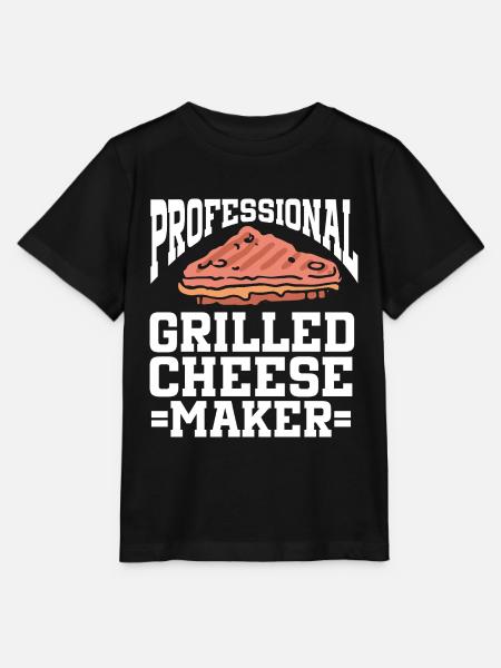 Cheese Making Cheese Lover - Stanley/Stella Kinder T-Shirt MINI CREATOR  - Schwarz