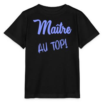 MASTER - Stanley/Stella MINI CREATOR Kids’ T-Shirt - black - Front - Mikhail (115cm)