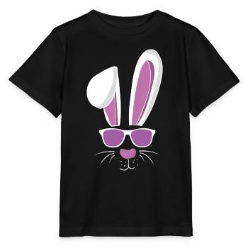 Cool ski and Easter - Stanley/Stella MINI CREATOR Kids’ T-Shirt - black - Front - Mikhail (115cm)