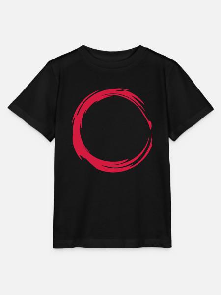 Kreis Design Symbol - Stanley/Stella Kinder T-Shirt MINI CREATOR  - Schwarz