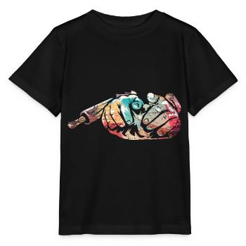 Knusprige Backkunst Bäckerhandwerk - Stanley/Stella Kinder T-Shirt MINI CREATOR  - Schwarz - Vorne - Mikhail (115cm)