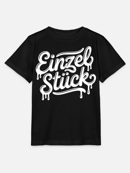 Einzelstück (Farbe änderbar Personalisierung) - Stanley/Stella Kinder T-Shirt MINI CREATOR - Schwarz