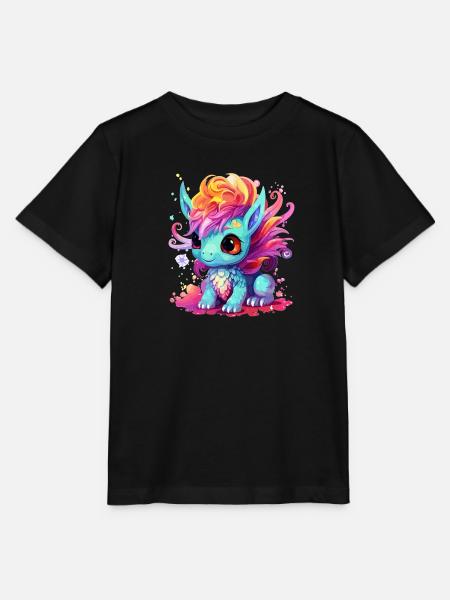 Cutiepie Draco - Stanley/Stella Kinder T-Shirt MINI CREATOR  - Schwarz