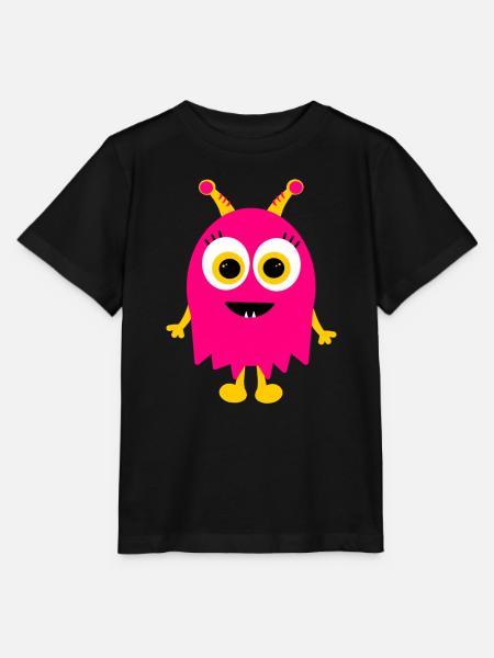 Monster - Stanley/Stella Kinder T-Shirt MINI CREATOR - Schwarz