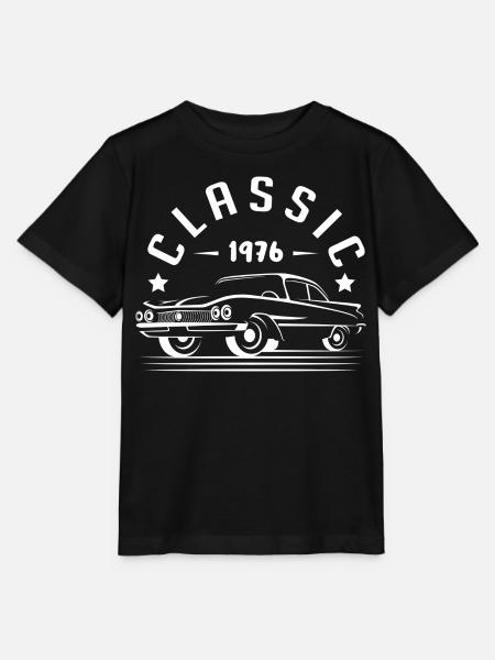 cLASSIC 1976 -Geschenkidee - - Stanley/Stella Kinder T-Shirt MINI CREATOR - Schwarz