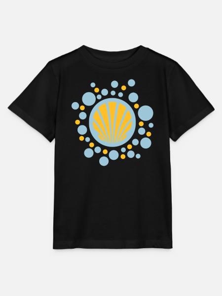 Jakobsmuschel Kugeln - danny alexander lettkemann - Stanley/Stella Kinder T-Shirt MINI CREATOR - Schwarz