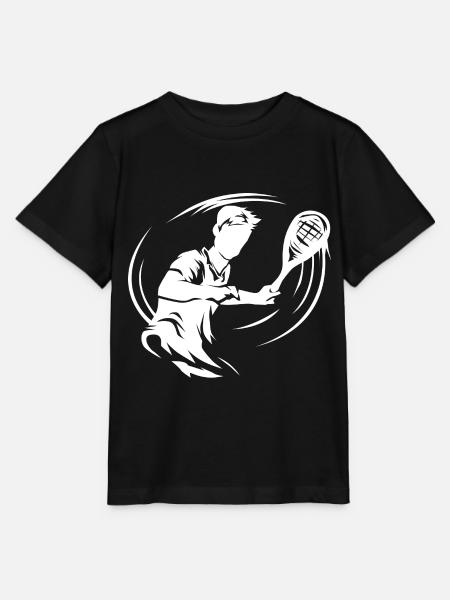 Behender Speedminton Matchgewinner - Stanley/Stella Kinder T-Shirt MINI CREATOR - Schwarz