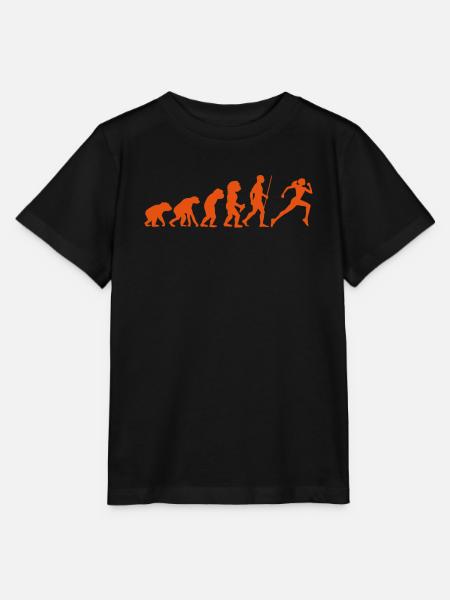 Evolution Joggerin - Stanley/Stella Kinder T-Shirt MINI CREATOR  - Schwarz