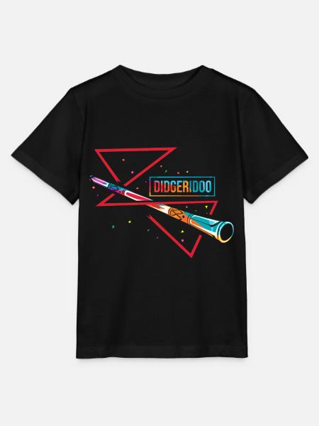 Dröhnendes Didgeridoo Australien - Stanley/Stella Kinder T-Shirt MINI CREATOR - Schwarz