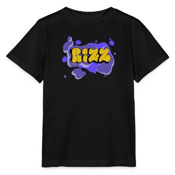 Rizz - Calypso Blous - Stanley/Stella Kinder T-Shirt MINI CREATOR  - Schwarz - Vorne - Mikhail (115cm)