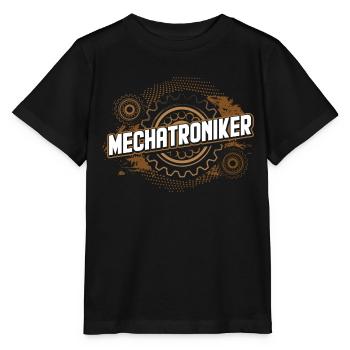 Mechatroniker - Stanley/Stella Kinder T-Shirt MINI CREATOR  - Schwarz - Vorne - Mikhail (115cm)