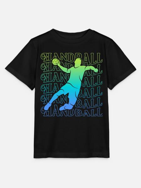 Handballspieler Handballer Jungen Handball Herren - Stanley/Stella Kinder T-Shirt MINI CREATOR  - Schwarz