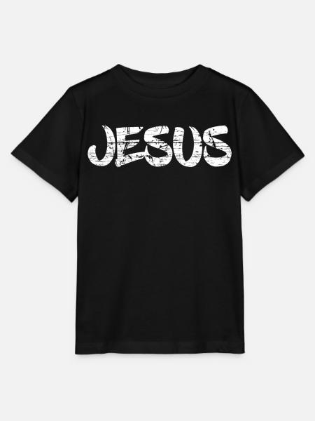 Jesus - Stanley/Stella Kinder T-Shirt MINI CREATOR - Schwarz