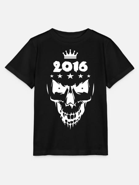 2016 Totenkopf - Stanley/Stella Kinder T-Shirt MINI CREATOR - Schwarz