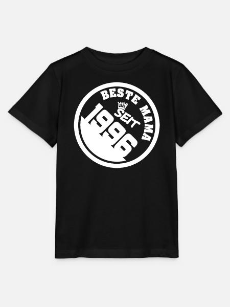 Mama 1996 - Stanley/Stella Kinder T-Shirt MINI CREATOR  - Schwarz