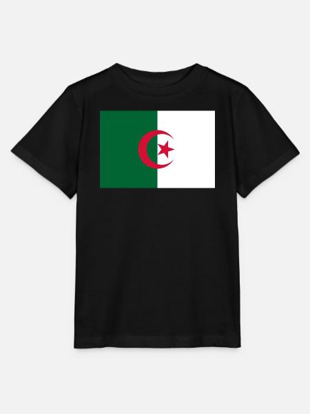 Algerien - Stanley/Stella Kinder T-Shirt MINI CREATOR  - Schwarz