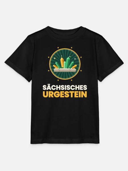 SACHSEN SÄCHSISCHES URGESTEIN - Stanley/Stella Kinder T-Shirt MINI CREATOR  - Schwarz