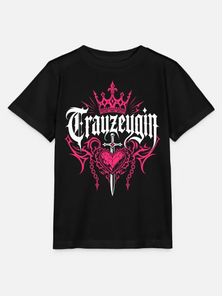 Trauzeugin Krone Hochzeit Braut - Stanley/Stella Kinder T-Shirt MINI CREATOR - Schwarz
