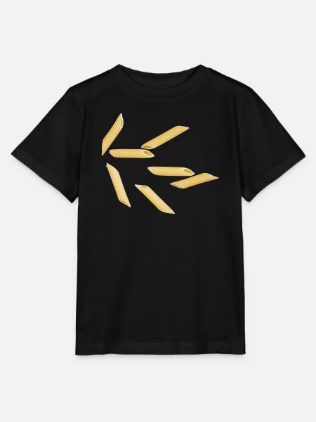 Pasta italiano rigate - Stanley/Stella Kinder T-Shirt MINI CREATOR - Schwarz