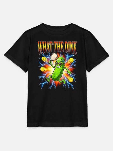 Was zum Teufel Funny Pickle - Stanley/Stella Kinder T-Shirt MINI CREATOR  - Schwarz