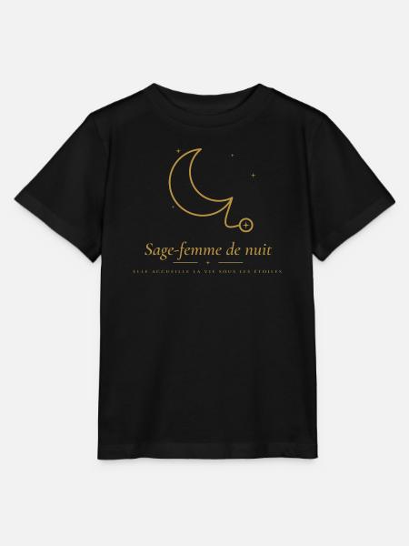 Nachthebamme – Leben unter den Sternen - Stanley/Stella Kinder T-Shirt MINI CREATOR  - Schwarz