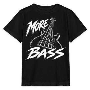 Mehr Bass - Stanley/Stella Kinder T-Shirt MINI CREATOR  - Schwarz - Vorne - Mikhail (115cm)