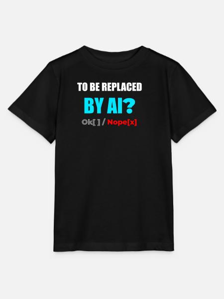 KI-Ersatz? Nopex1 Meme-Tee - Stanley/Stella Kinder T-Shirt MINI CREATOR  - Schwarz