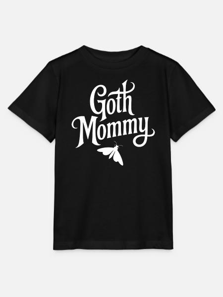 Goth-Mama-Motten-Skript - Stanley/Stella Kinder T-Shirt MINI CREATOR - Schwarz
