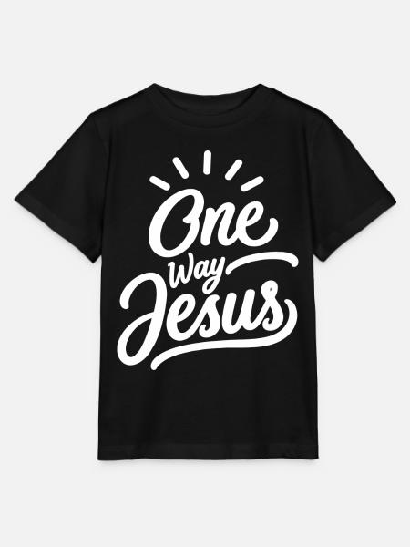 Einweg-Jesus-christlicher Glaube - Stanley/Stella Kinder T-Shirt MINI CREATOR - Schwarz