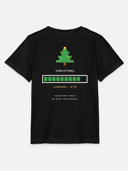 Weihnachten lädt lustigen Countdown-Jumper - Stanley/Stella Kinder T-Shirt MINI CREATOR - Schwarz