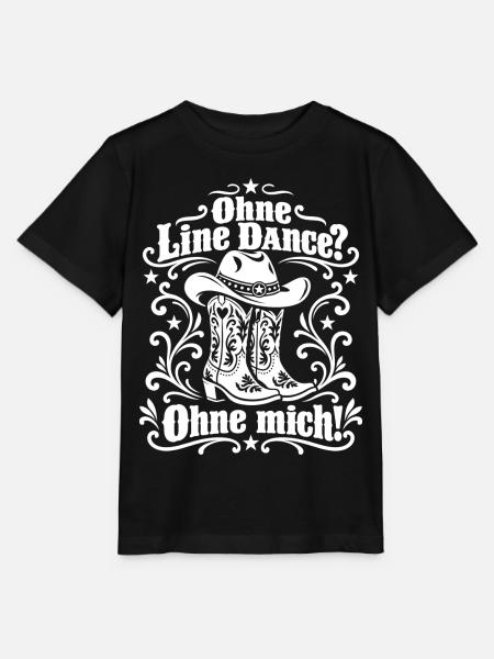 Ohne Line Dance Ohne mich - Stanley/Stella Kinder T-Shirt MINI CREATOR - Schwarz