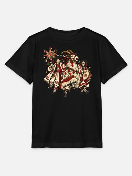 Slawische Weihnachtslieder – Volksziegenparade - Stanley/Stella Kinder T-Shirt MINI CREATOR - Schwarz