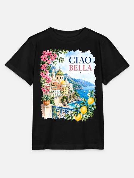 Ciao Bella - Stanley/Stella Kinder T-Shirt MINI CREATOR - Schwarz