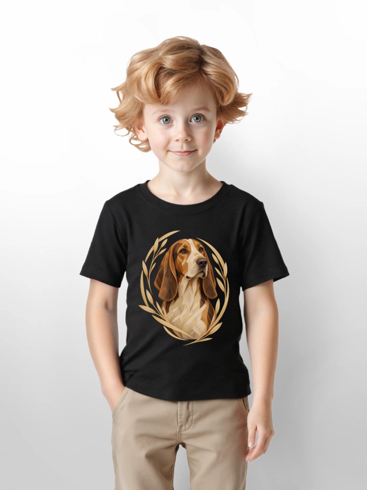 Billy - Stanley/Stella Kinder T-Shirt MINI CREATOR - Schwarz - Vorne - Mikhail (115cm)