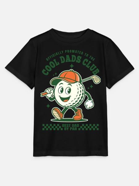 Bestes Golf-Dad-Duo - Stanley/Stella Kinder T-Shirt MINI CREATOR  - Schwarz