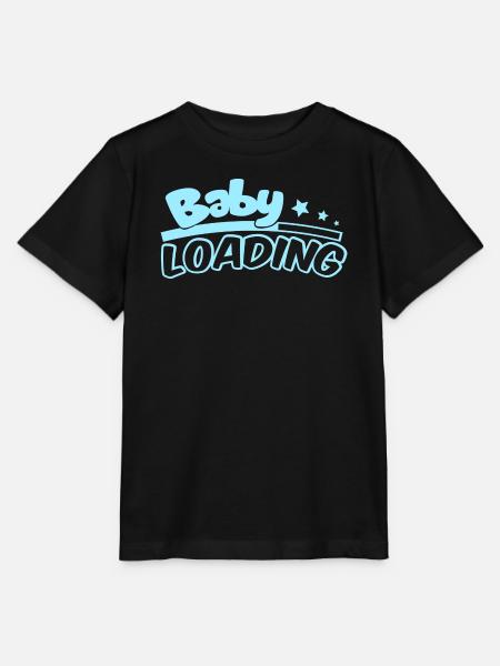 Baby Loading Logo in Sky Blue - Stanley/Stella Kinder T-Shirt MINI CREATOR  - Schwarz