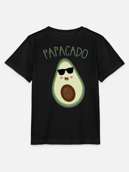 Papacado Avocado Sonnenbrille - Stanley/Stella Kinder T-Shirt MINI CREATOR - Schwarz