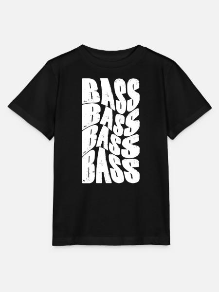 Fetter Bass-Typografie - Stanley/Stella Kinder T-Shirt MINI CREATOR - Schwarz