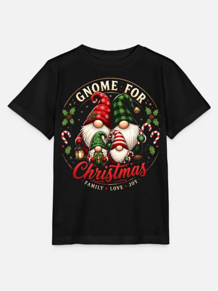 Familien-Weihnachtszwerge um den Baum - Stanley/Stella Kinder T-Shirt MINI CREATOR  - Schwarz