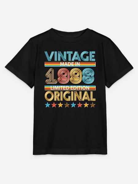 1998 - Stanley/Stella Kinder T-Shirt MINI CREATOR - Schwarz