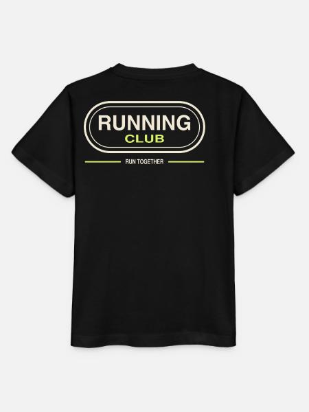 Running Club  - Stanley/Stella Kinder T-Shirt MINI CREATOR  - Schwarz