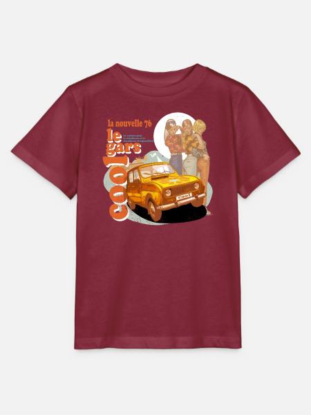 LeGarsCool - Stanley/Stella Kinder T-Shirt MINI CREATOR - Burgunderrot